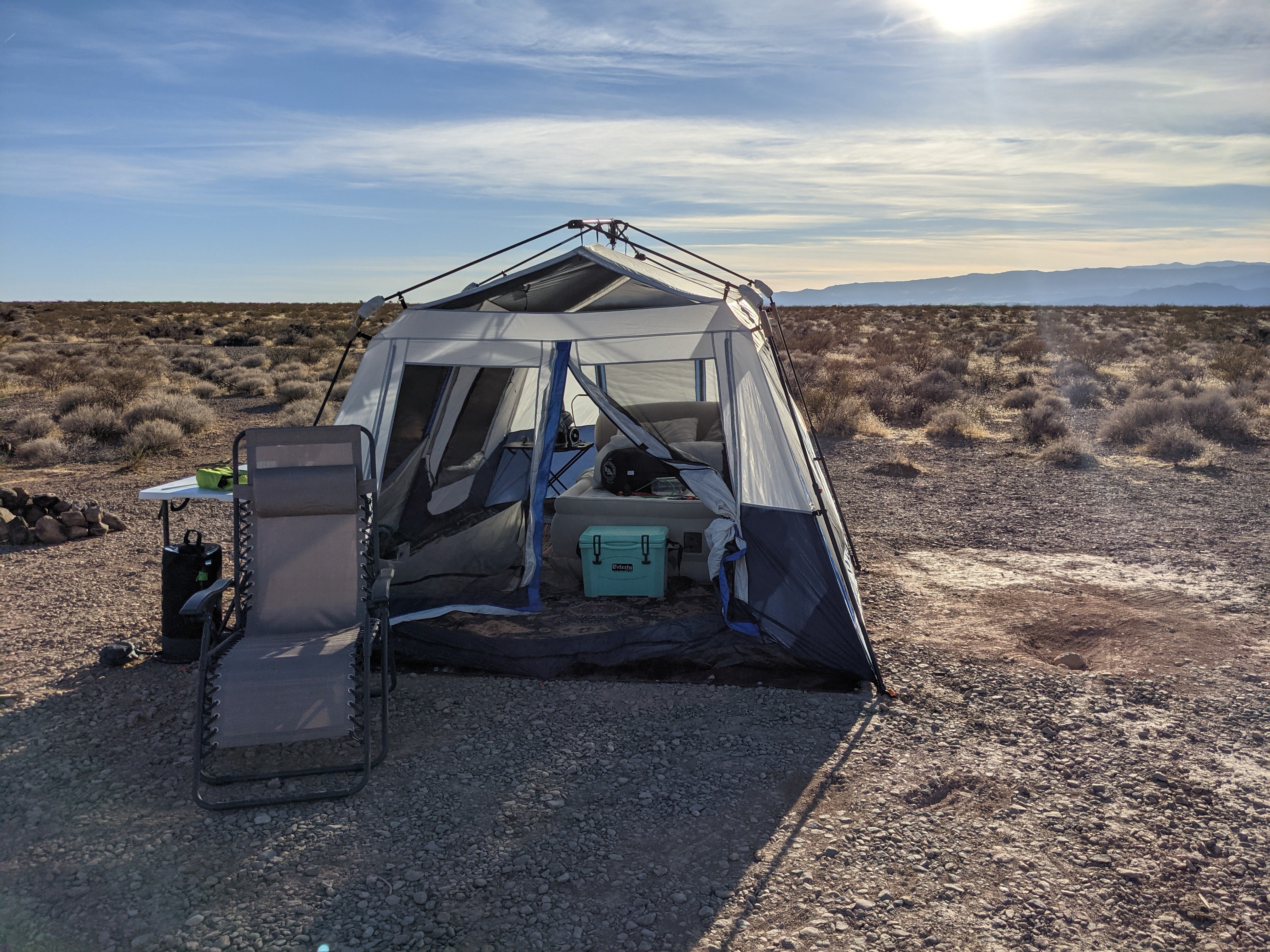 Camper submitted image from BLM dispersed camping west of Valley of Fire - 4