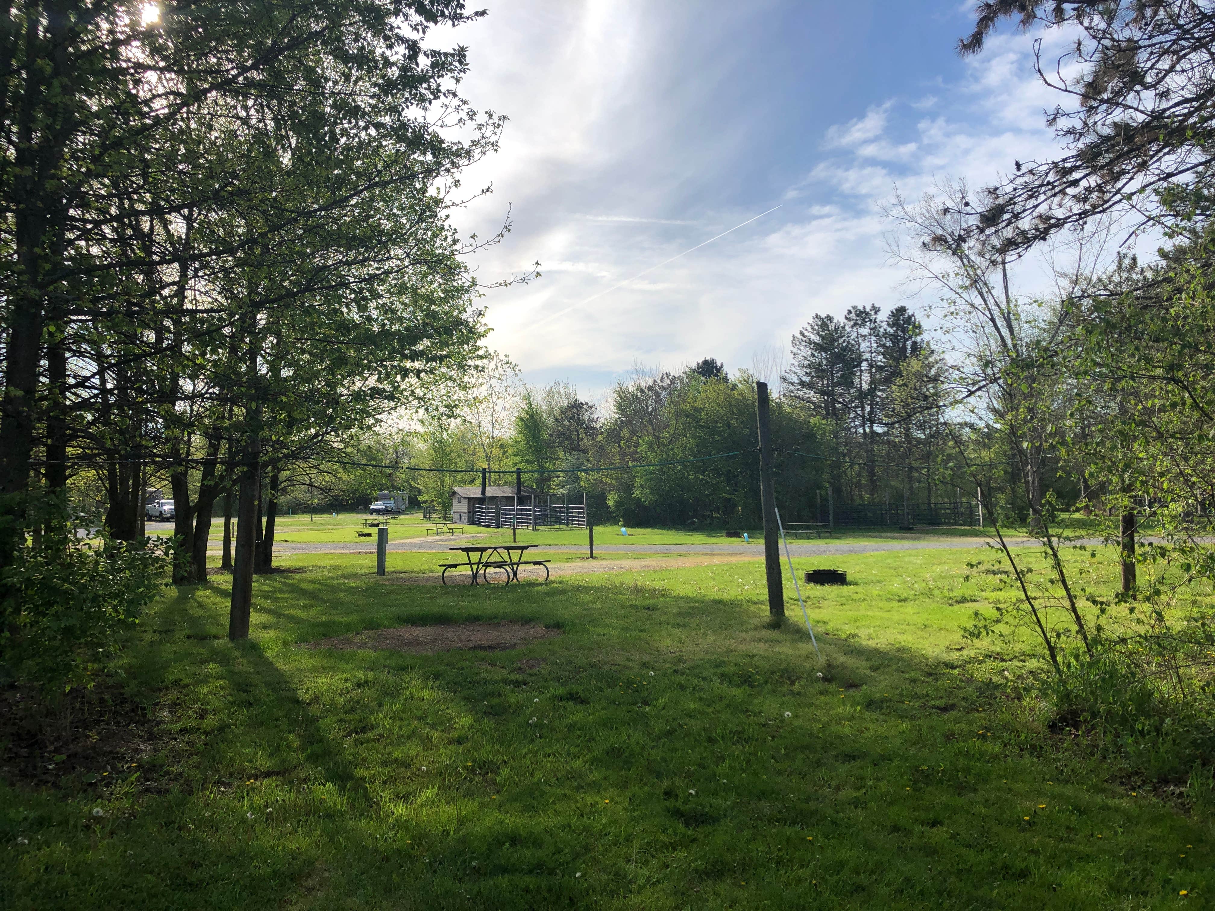 Camper-submitted photo at Van Buren State Park Campground near Old Fort, OH