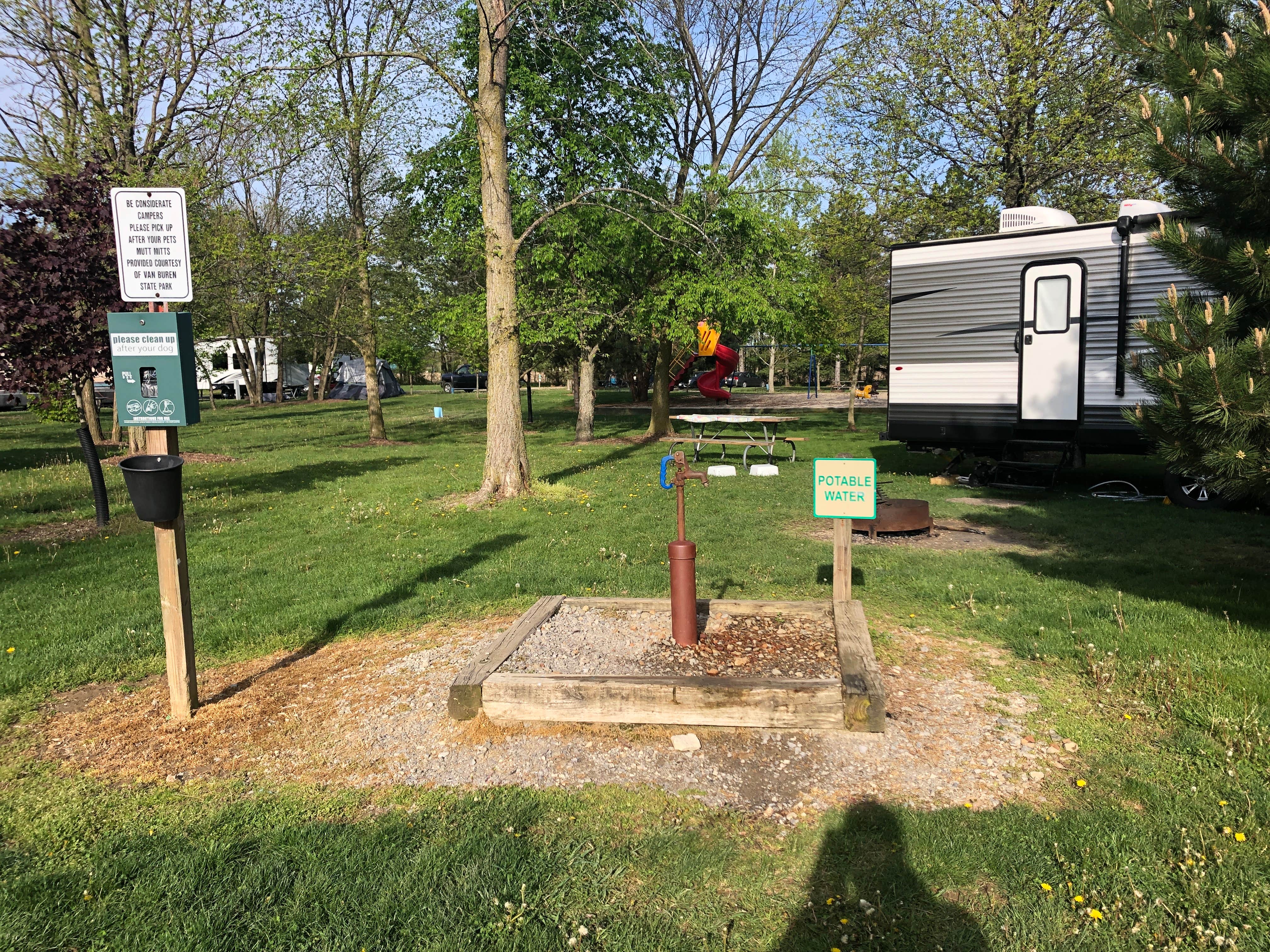 Scott F.'s photo of rv camping at Van Buren State Park Campground near Old Fort, OH