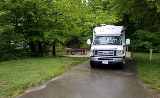 Gary P.'s photo of rv camping at Middle Fork Campground — Natural Bridge State Resort Park near Auxier, KY