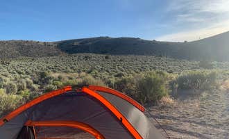 Camping near Horneys Rest Stop BLM - Dispersed Site: #375 off Extraterrestrial Highway, Alamo, Nevada
