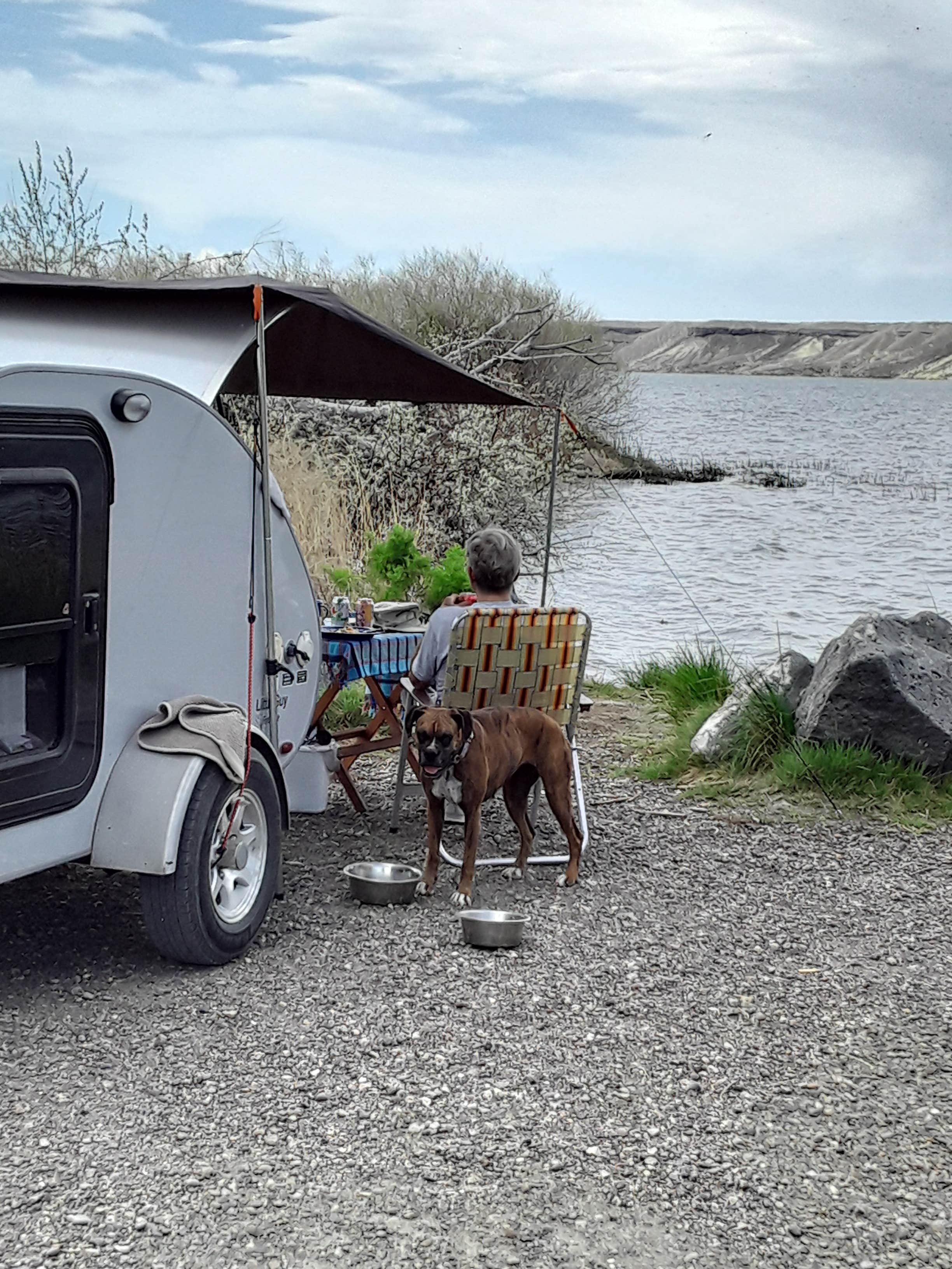 MeLinda W.'s photo of rv camping at Jacks Creek Campground near Mountain Home, ID