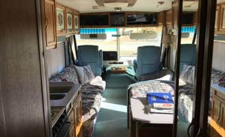 Robbie Y.'s photo of rv camping at Retro RV Hippie Getaway near Seligman, AZ