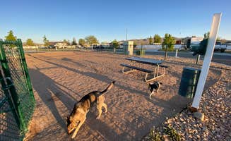 Kimberly D.'s photo of camping with pets at Aspen Grove RV Park in Utah