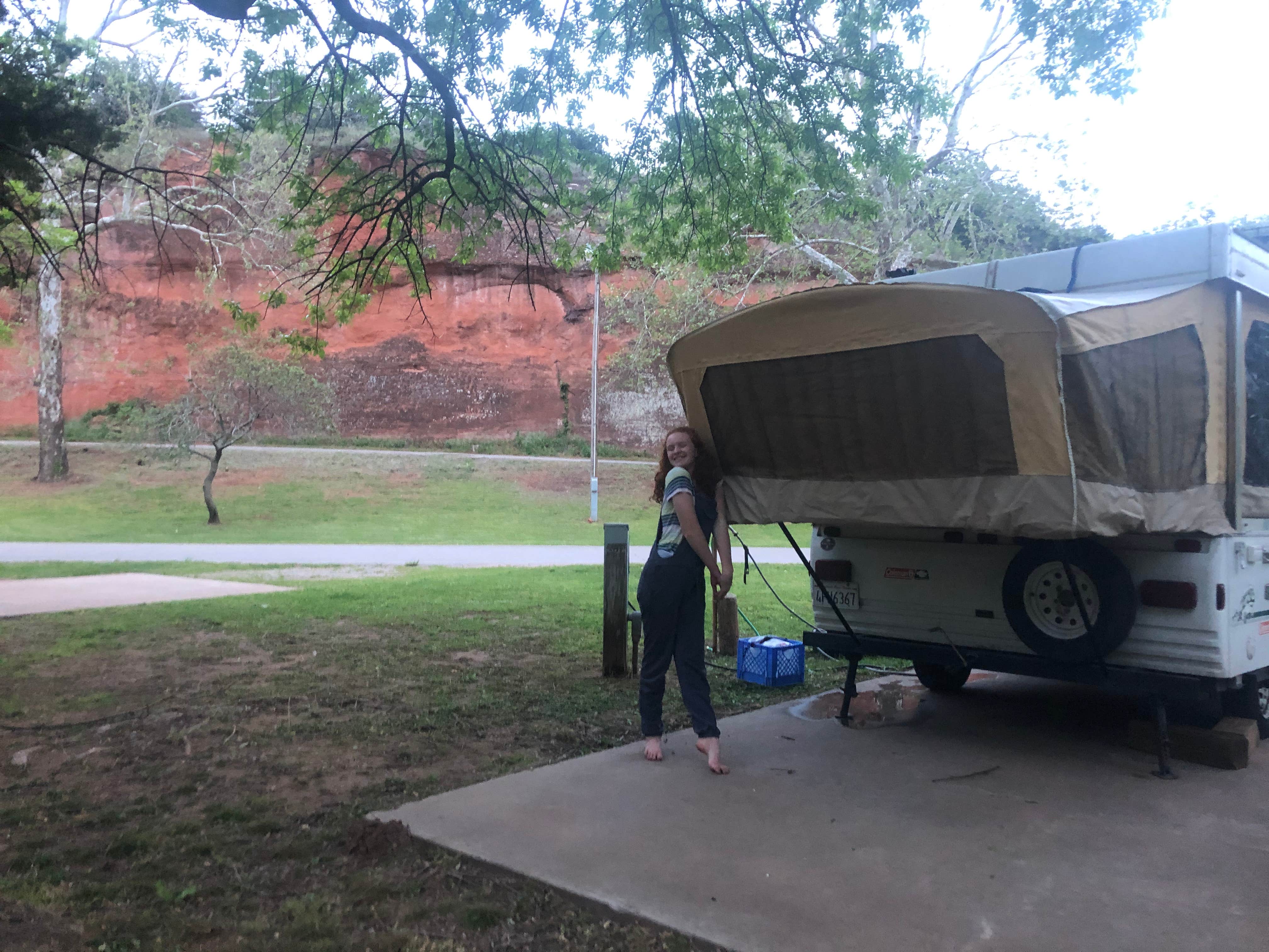 Hunter M.'s photo of rv camping at Red Rock Canyon Adventure Park near Canton, OK