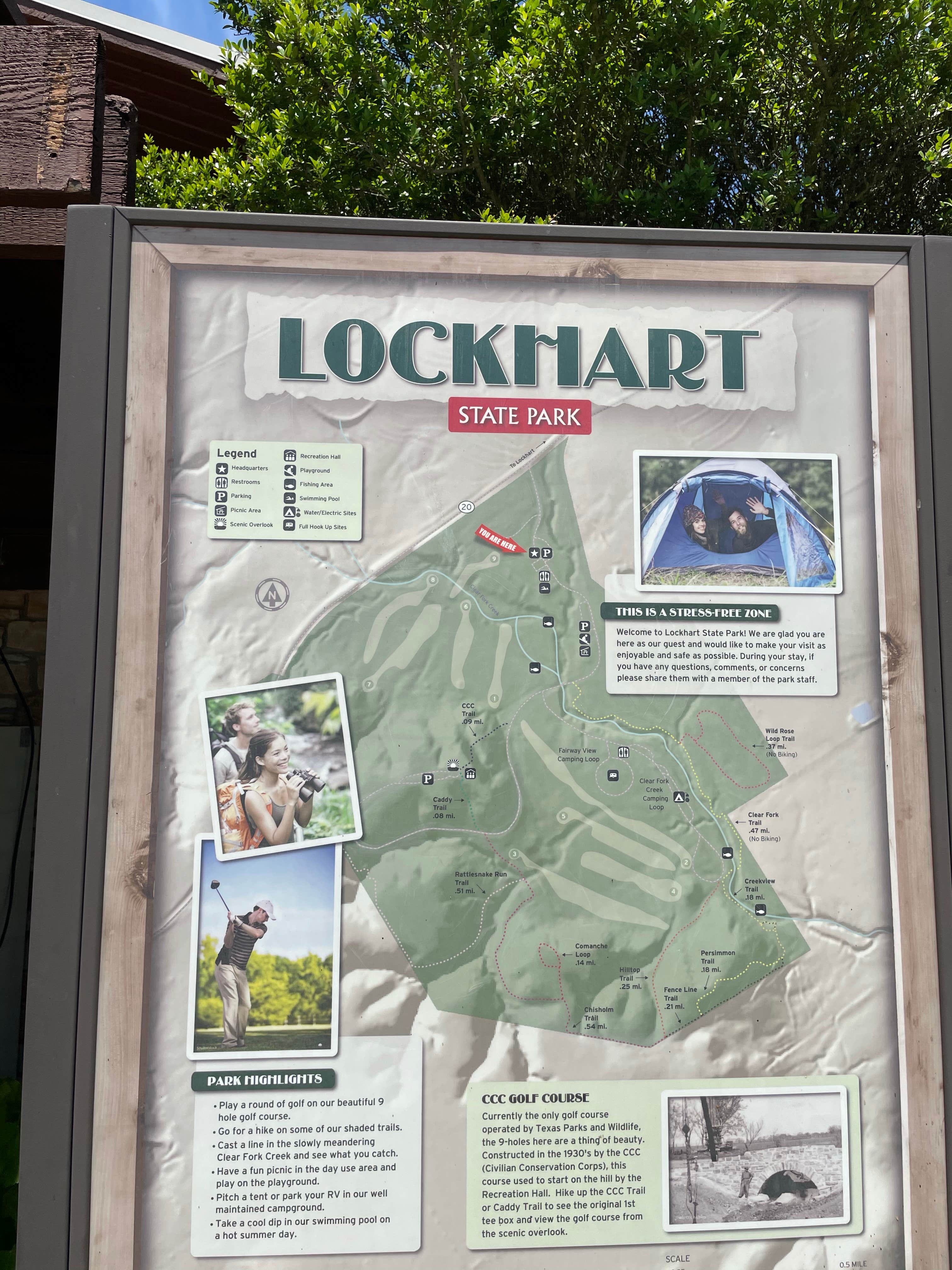 Camper submitted image from Lockhart State Park Campground - 4