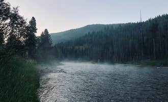 Camping near Basin Creek Transfer Camp Trailhead: Mormon Bend Campground, Stanley, Idaho