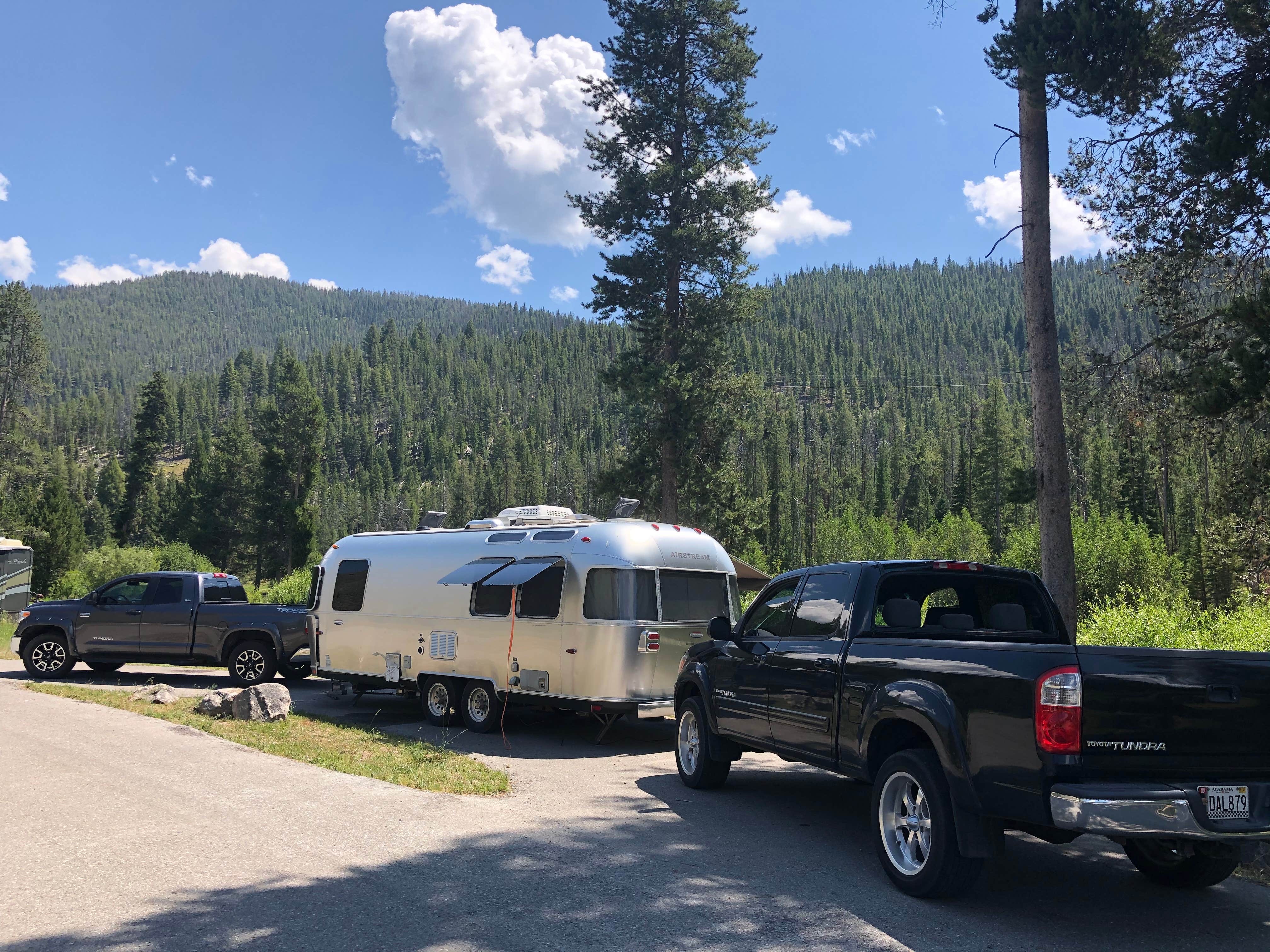 Alex S.'s photo of rv camping at Mormon Bend Campground near Challis, ID