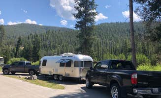 Alex S.'s photo of rv camping at Mormon Bend Campground near Salmon-Challis National Forest