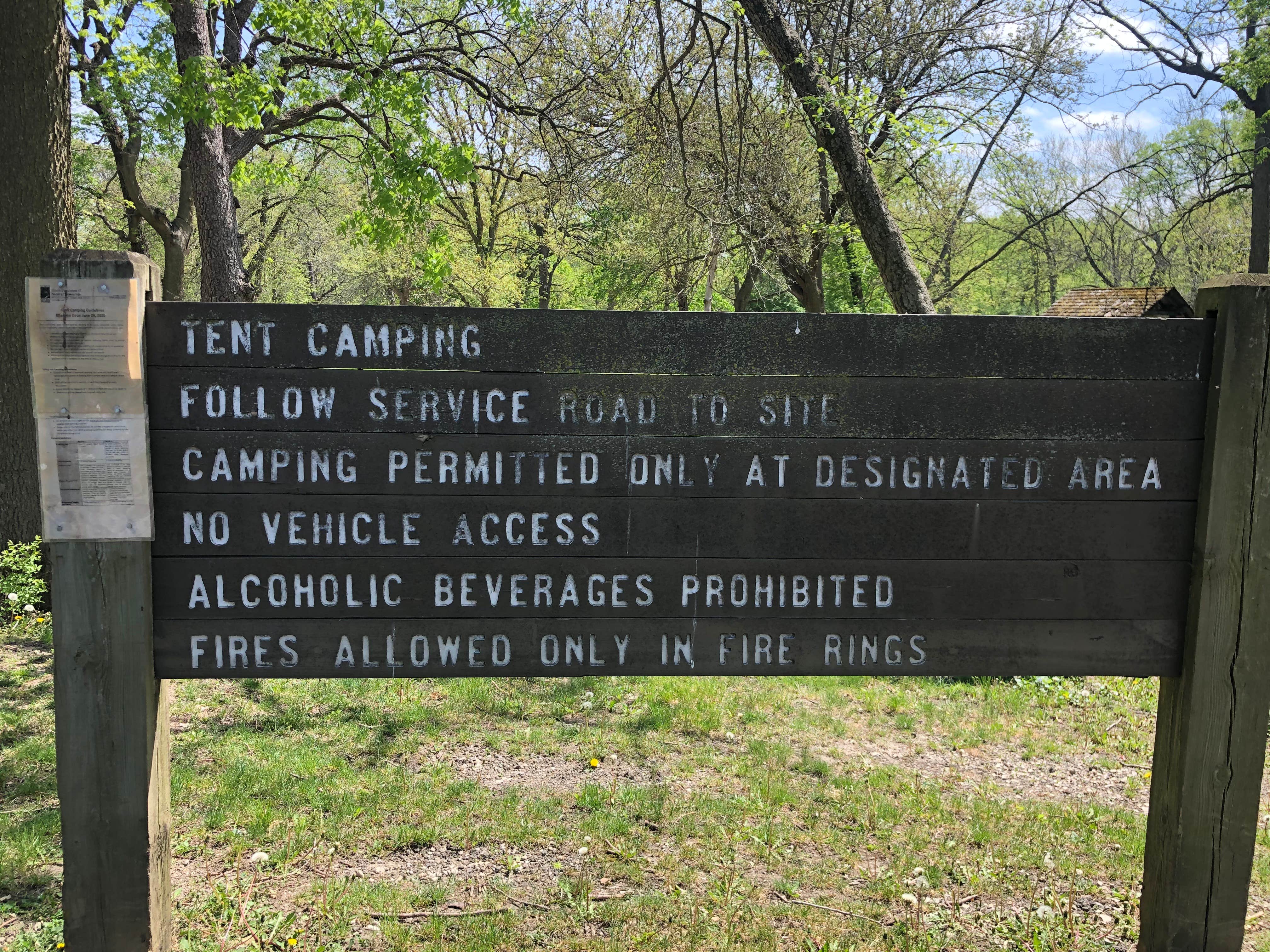 Camper-submitted photo at Gebhard Woods State Park Campground near Morris, IL