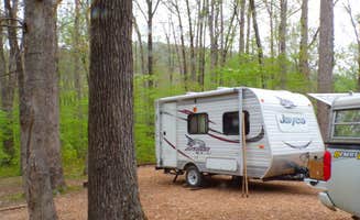 Patricia's photo of rv camping at Richland Creek Recreation Area near Pelsor, AR