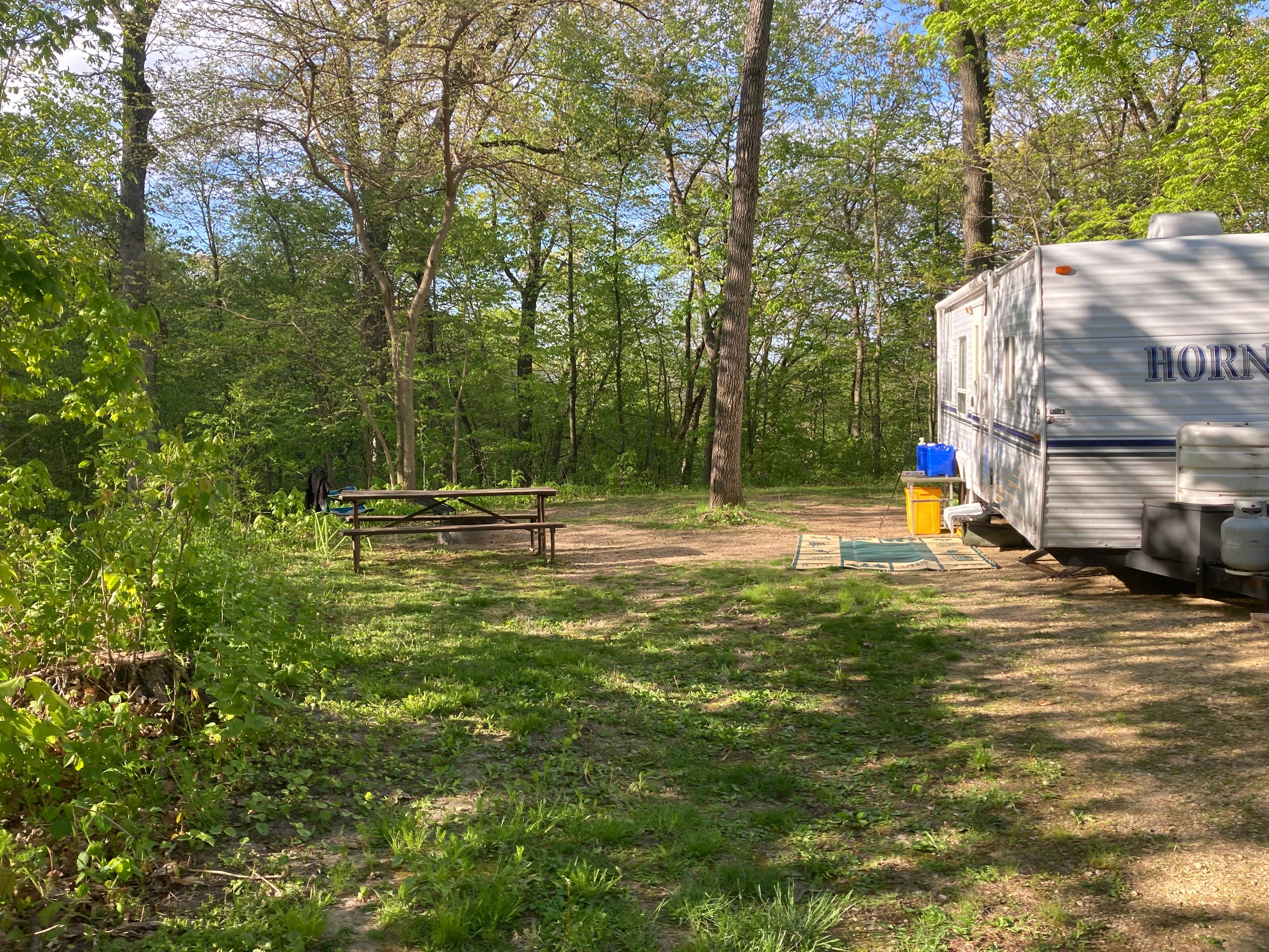 Laura D.'s photo of rv camping at Nelson Dewey State Park Campground near Dundee, IA