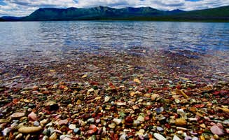 Kelsey L.'s photo of a dispersed camping area at Lakeview near Flathead National Forest