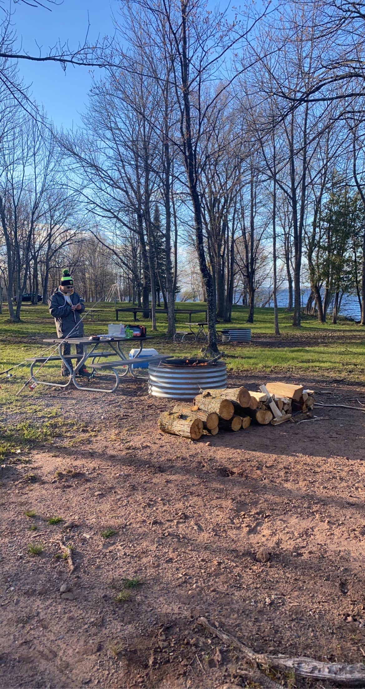 Camper submitted image from Lake Gogebic County Park - 1