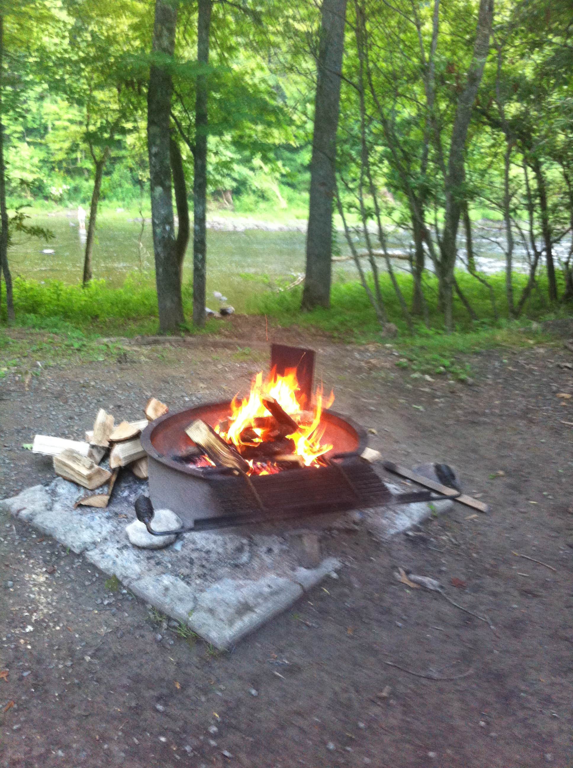 Camper-submitted photo at Riverside Campground — Watoga State Park near Craigsville, WV