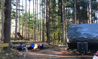 Camping near Claybanks Township Park: Holiday Camping Resort, Shelby, Michigan