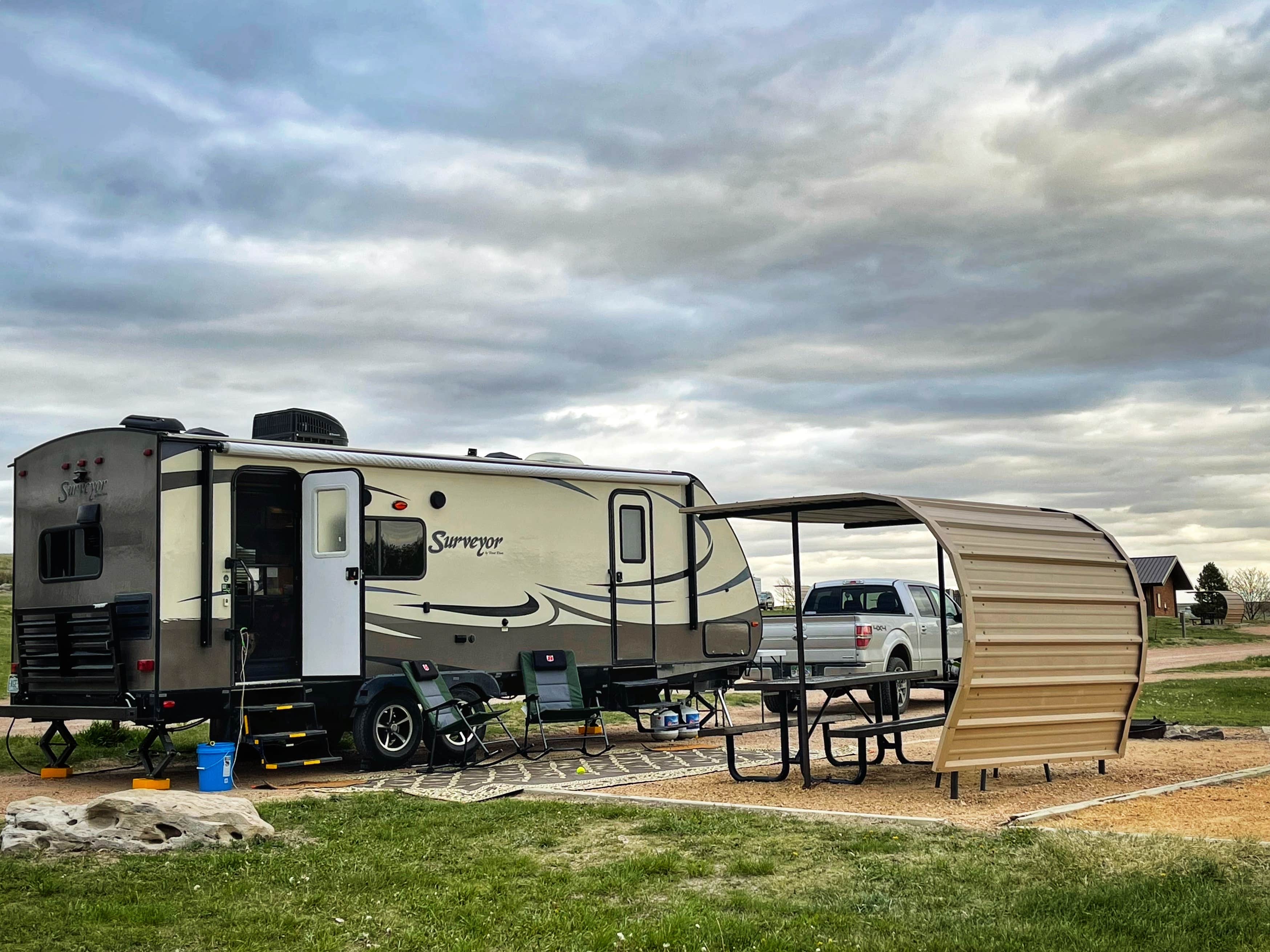 Lori E.'s photo of rv camping at North Sterling State Park Campground near Sterling, CO