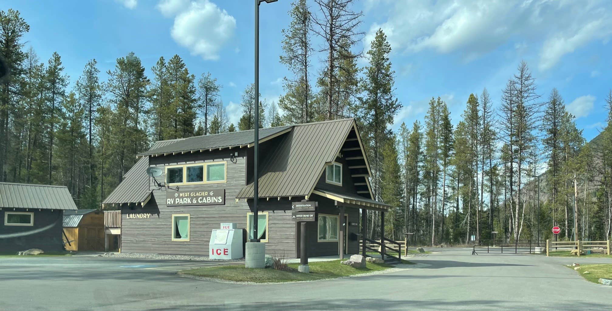 Shana D.'s photo of a cabin at West Glacier RV & Cabin Resort near Polebridge, MT