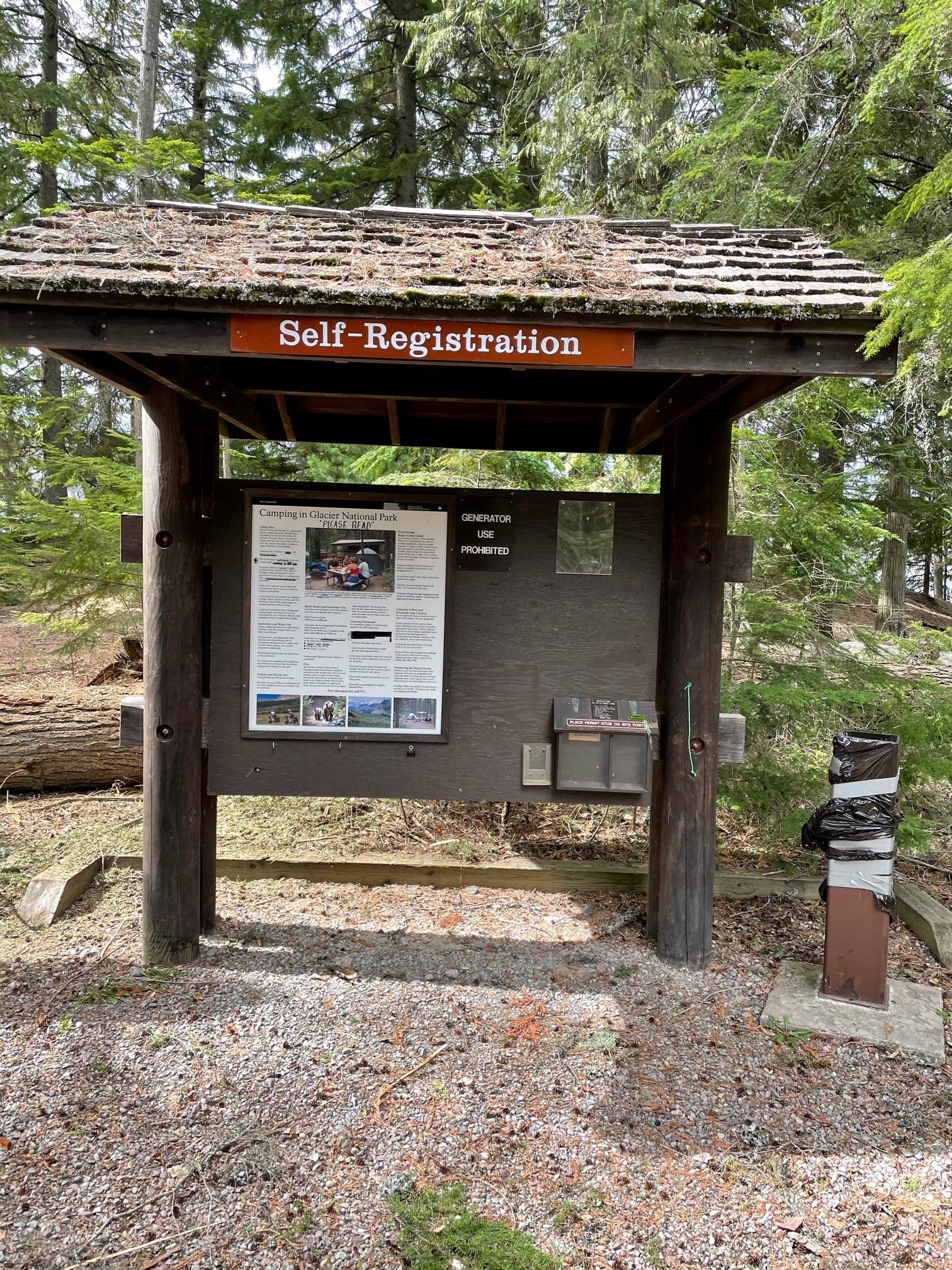 Camper submitted image from Sprague Creek Campground — Glacier National Park - 5