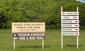 Camping near Kindley City Park: Possum Kingdom State Park Campground, South Bend, Texas