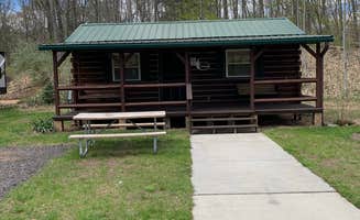 Clint's photo of a cabin at Hungry Horse Campground near Sparta, MI