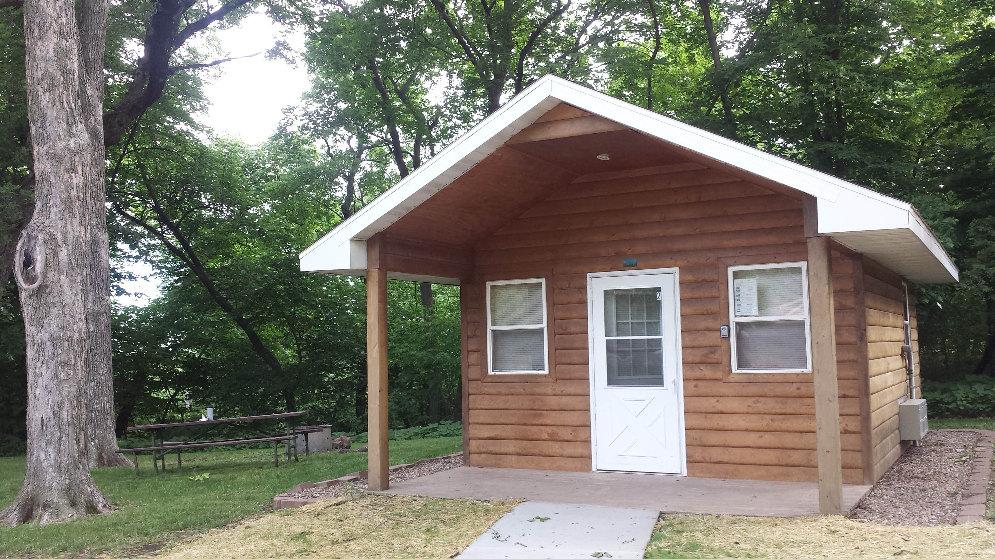 Amy G.'s photo of glamping accommodations at Sportsman Park near Lehigh, IA