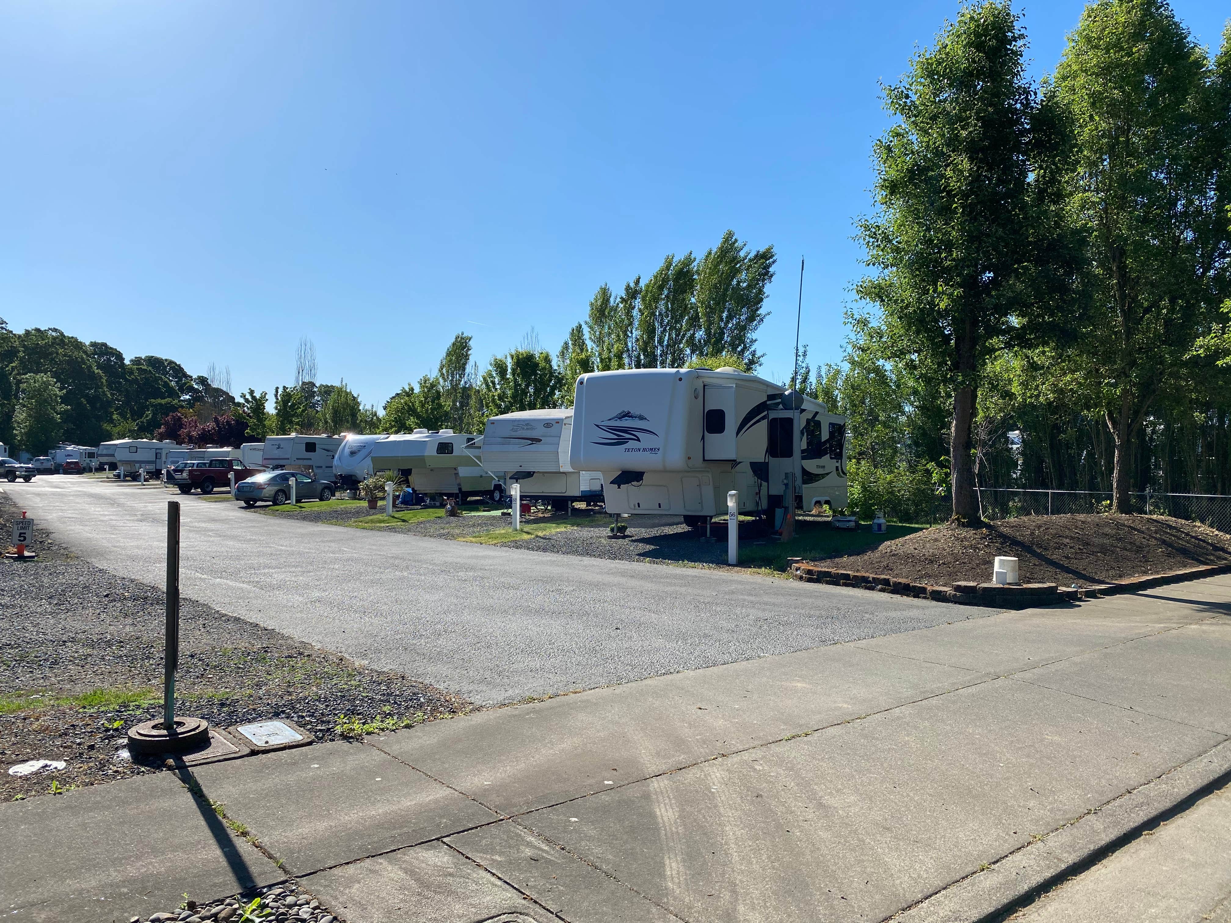 Michael C.'s photo of rv camping at Knox Butte RV Park near Gervais, OR