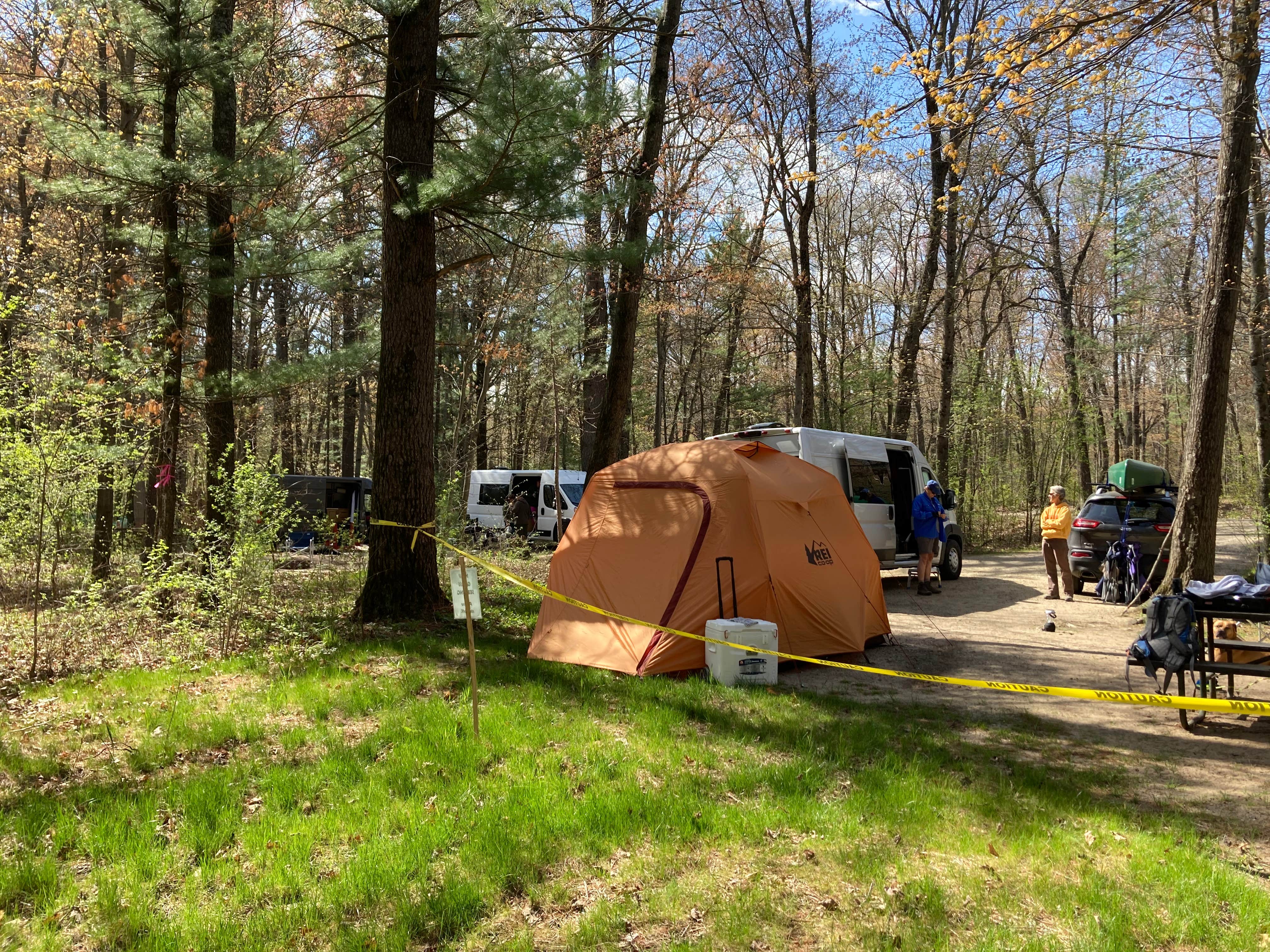 Denise R.'s photo at Sandstone Ridge Campground — Mirror Lake State Park near Baraboo, WI