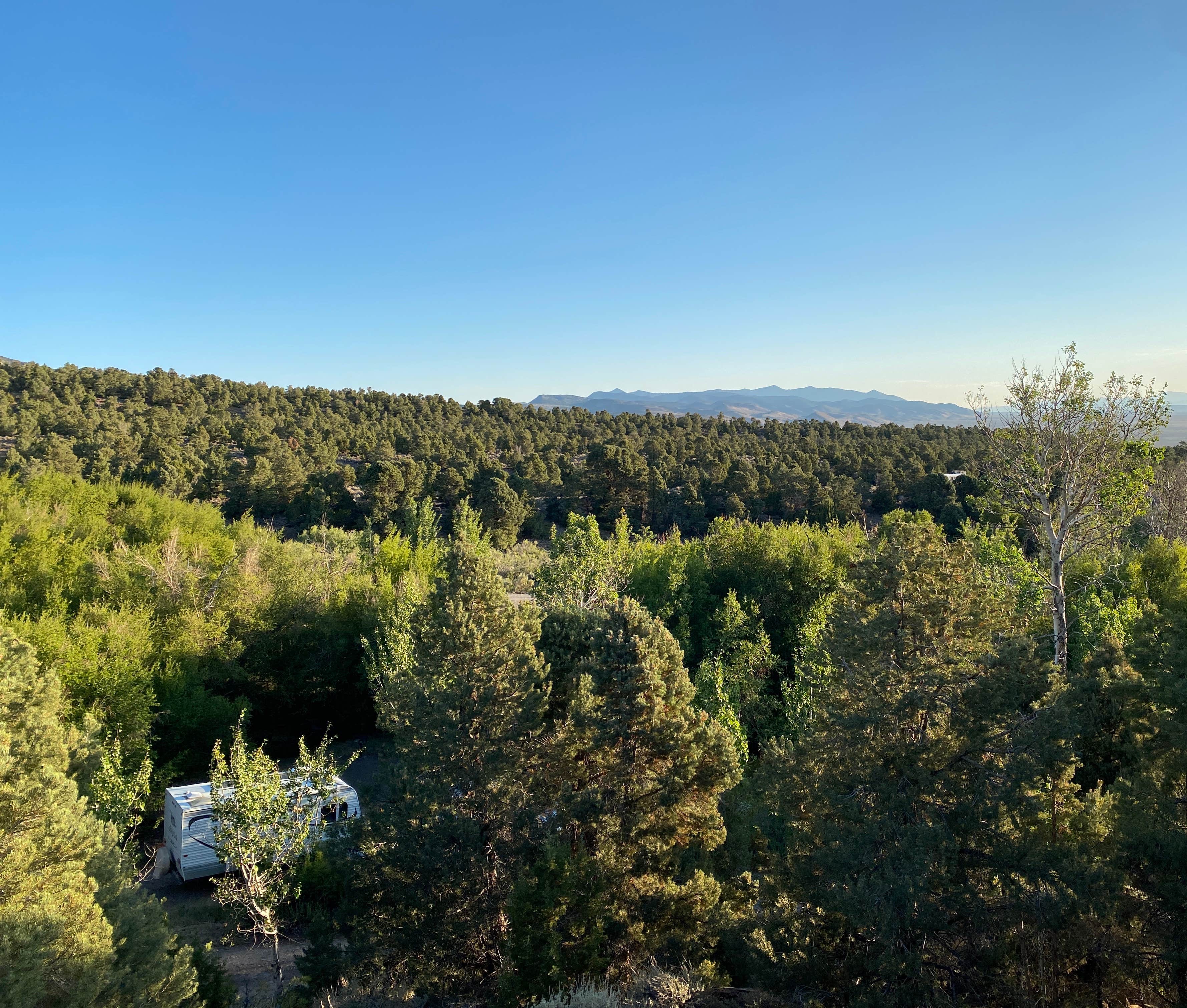 Camper-submitted photo at Pine Creek Campground near Round Mountain, NV