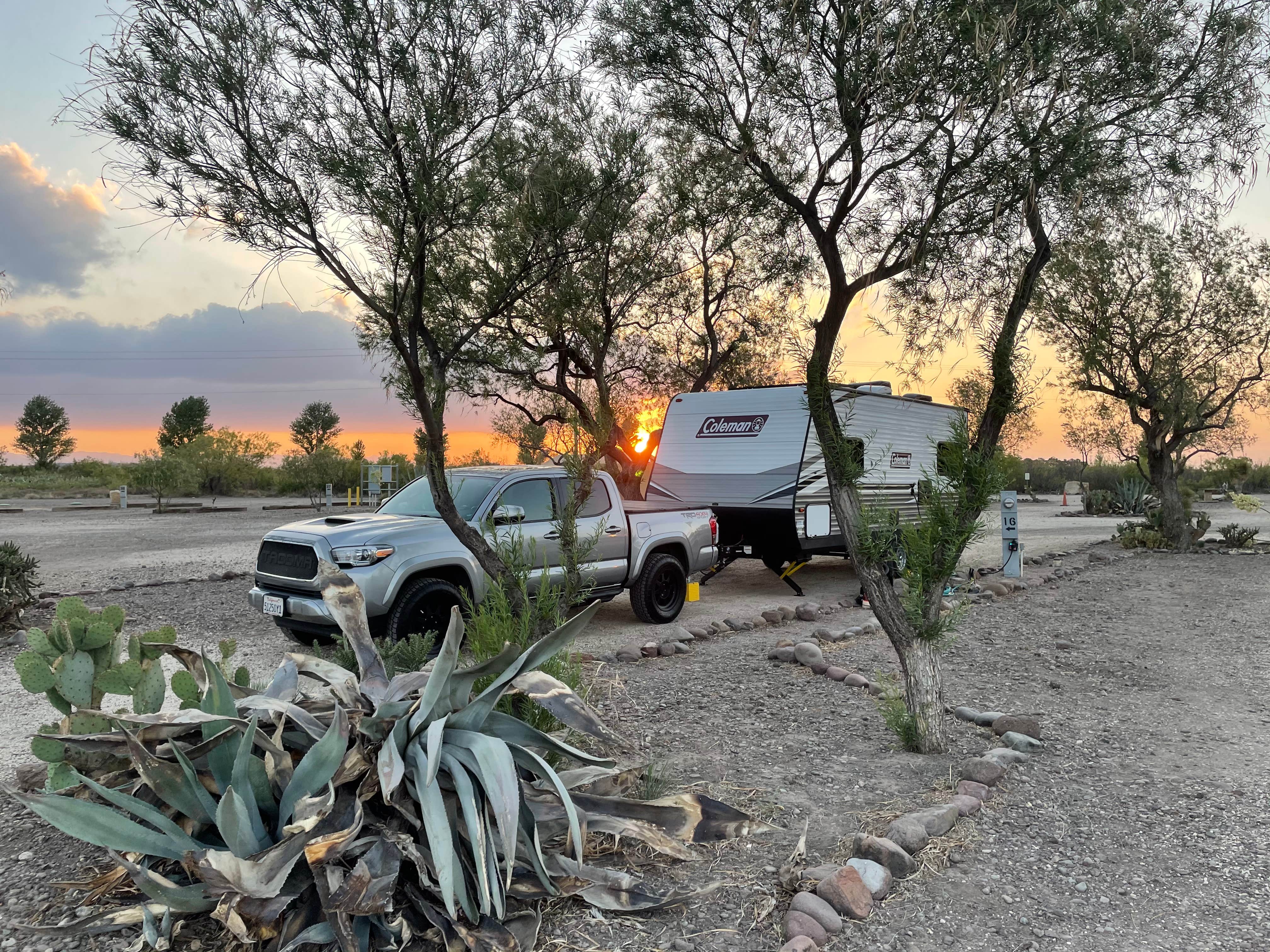 Keisha D.'s photo of rv camping at Saddleback Mountain RV Park near Alpine, TX