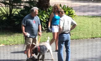 Lucile F.'s photo of camping with pets at Hilton Head Island Motorcoach Resort near Tybee Island, GA