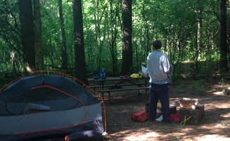 Emma K.'s photo at Pinewoods Campground — Kettle Moraine State Forest - Southern Unit near Fort Atkinson, WI