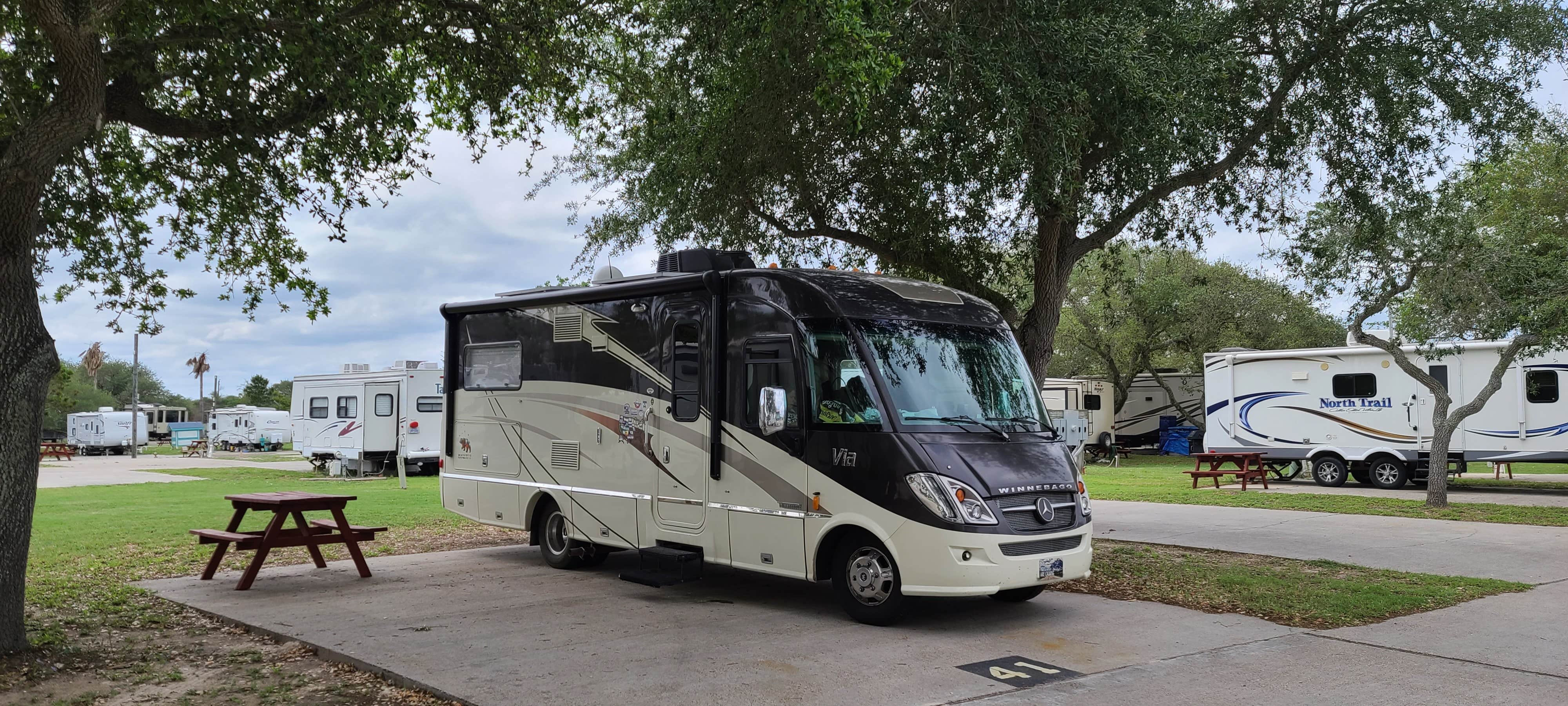 Ioan P.'s photo of rv camping at Wilderness Oaks RV Resort near Fannin, TX