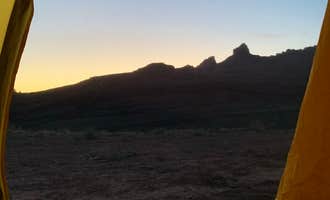 Camping near Lockhart Basin: Potash Road (Dispersed), Moab, Utah