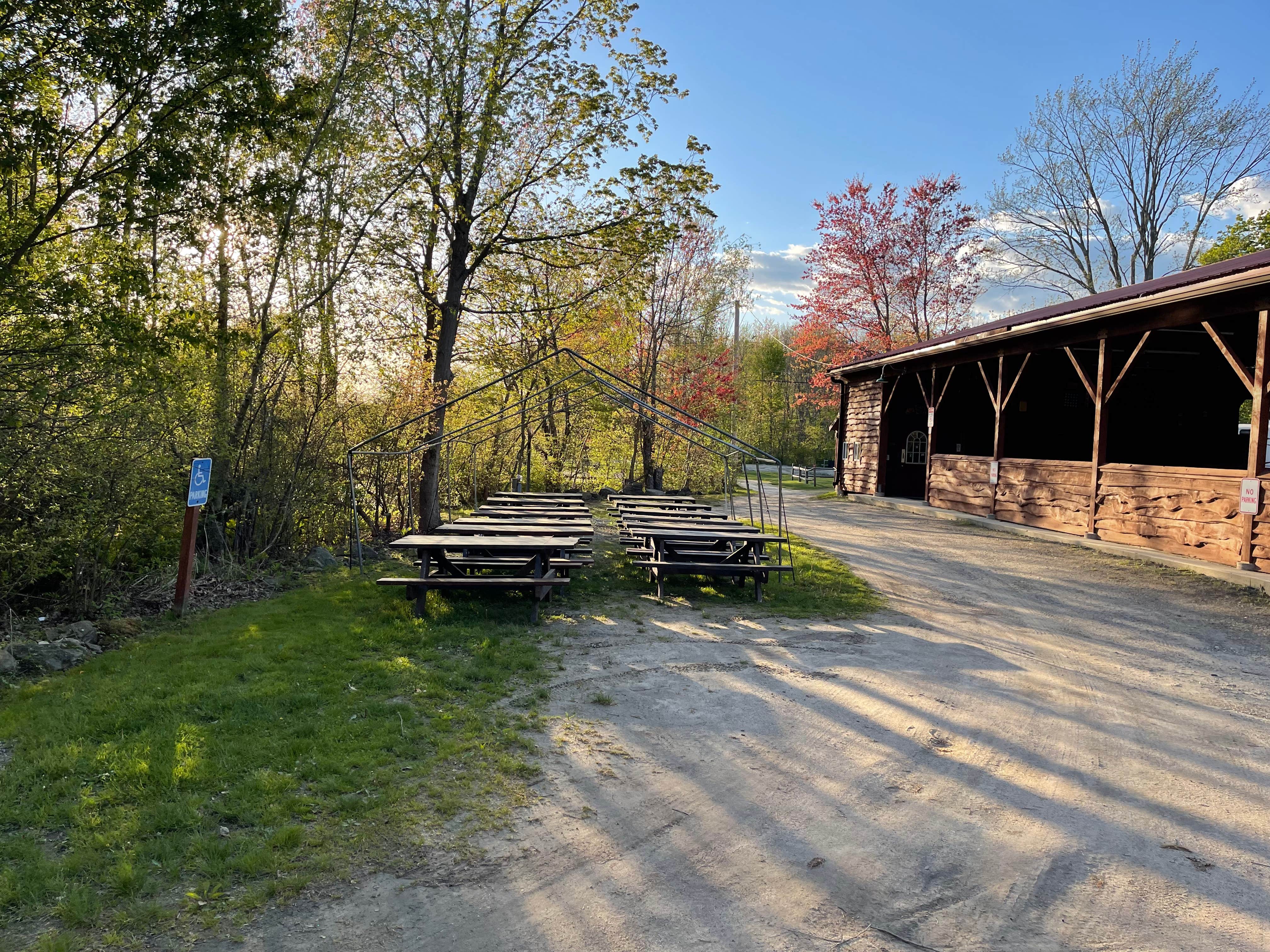 Harold C.'s photo of glamping accommodations at Sunset View Farms near Millville, MA