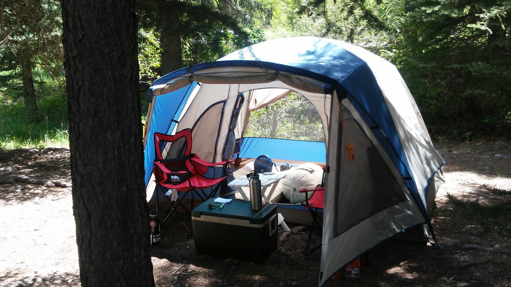Camper submitted image from Bogan Flats Campground Grp S - 5