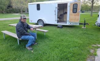 Jeannie B.'s photo of rv camping at Big Paint Campground — Yellow River State Forest near Bagley, WI