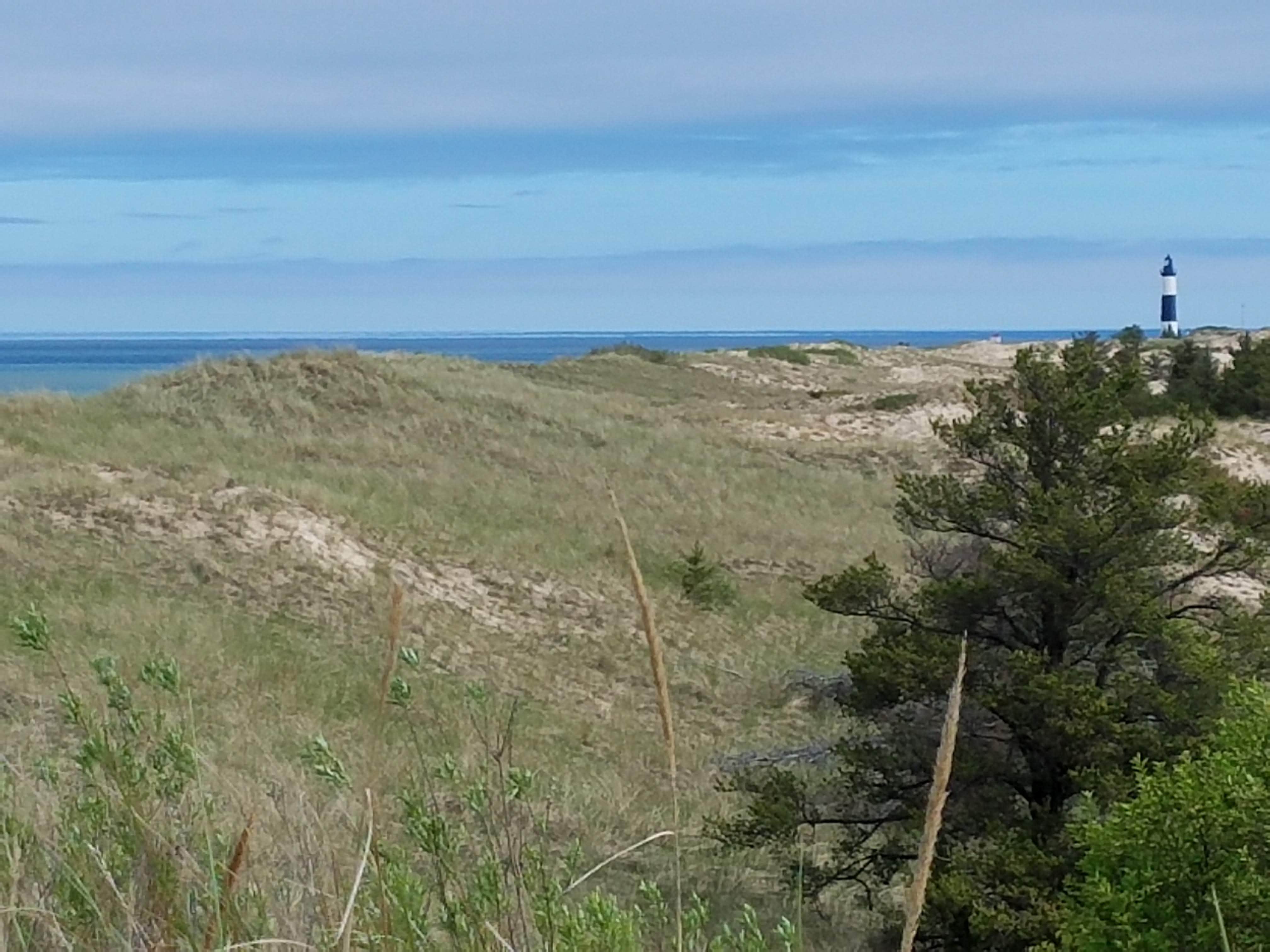 Camper-submitted photo at Jackpine Hike-In Campground — Ludington State Park near Pentwater, MI
