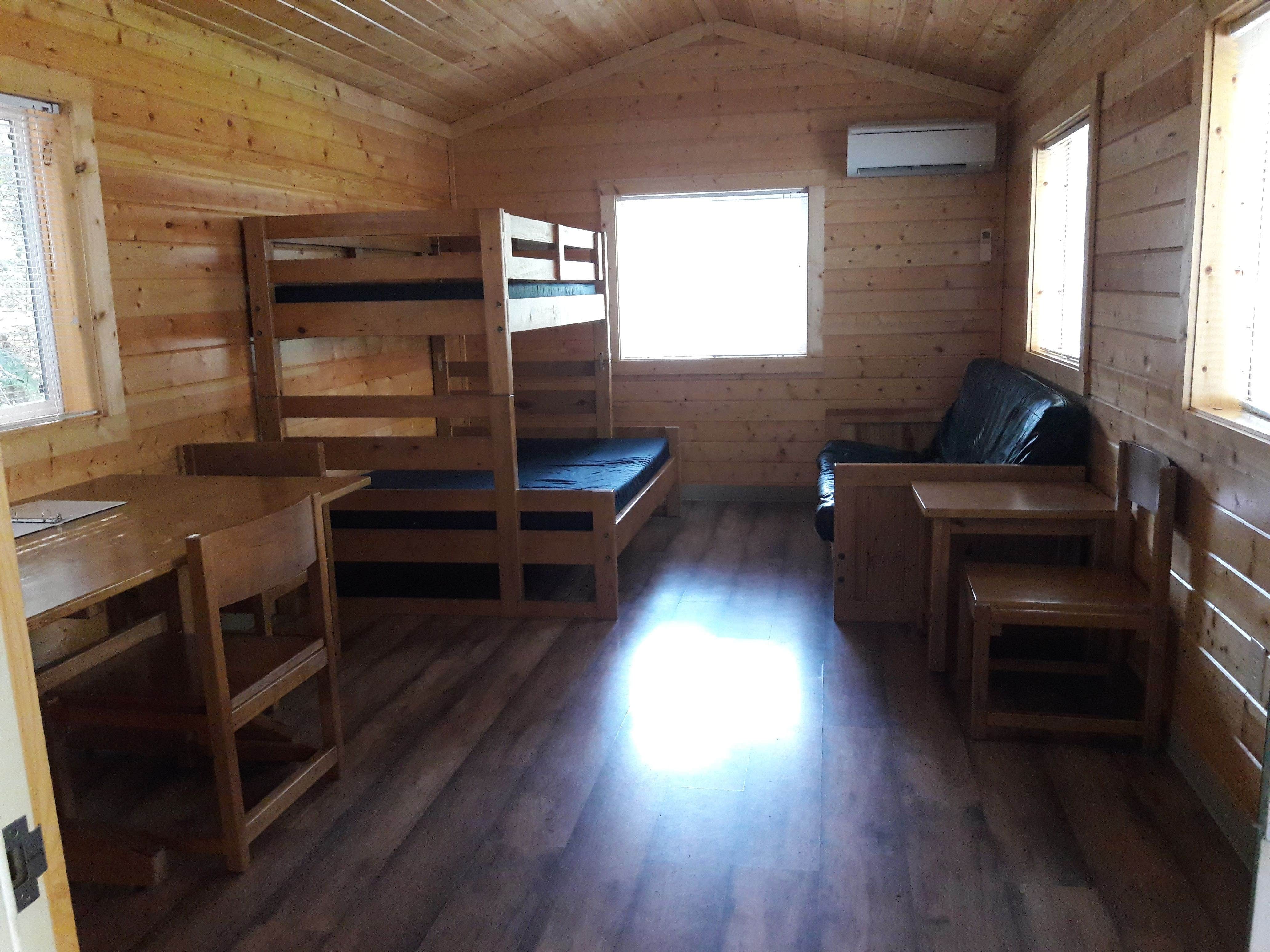 Mindy P.'s photo of glamping accommodations at Deception Pass State Park Campground near Chimacum, WA