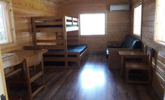 Mindy P.'s photo of glamping accommodations at Deception Pass State Park Campground near Port Ludlow, WA