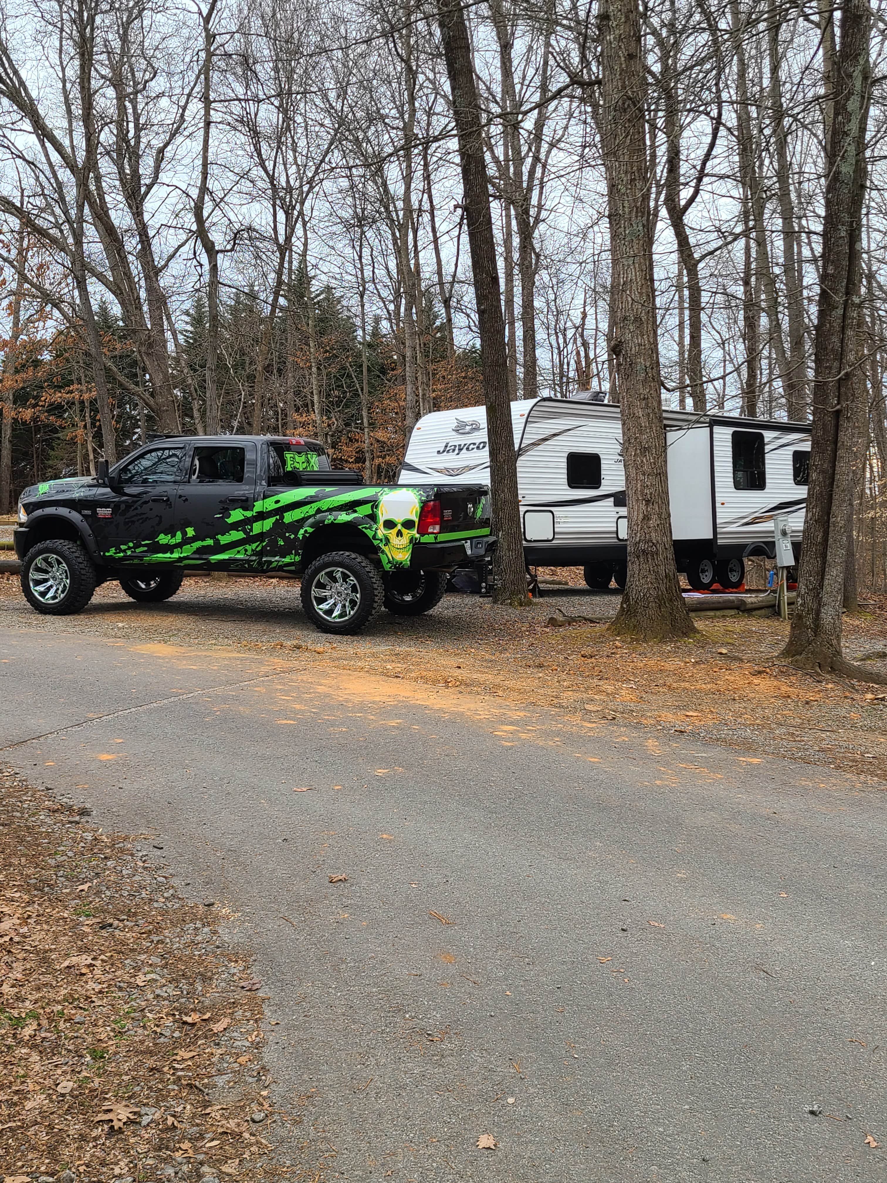 James T.'s photo of rv camping at Misty Mountain Camp Resort near Wingina, VA