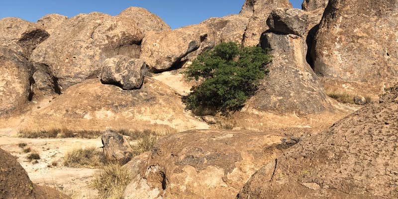 Camper submitted image from City of Rocks State Park Campground