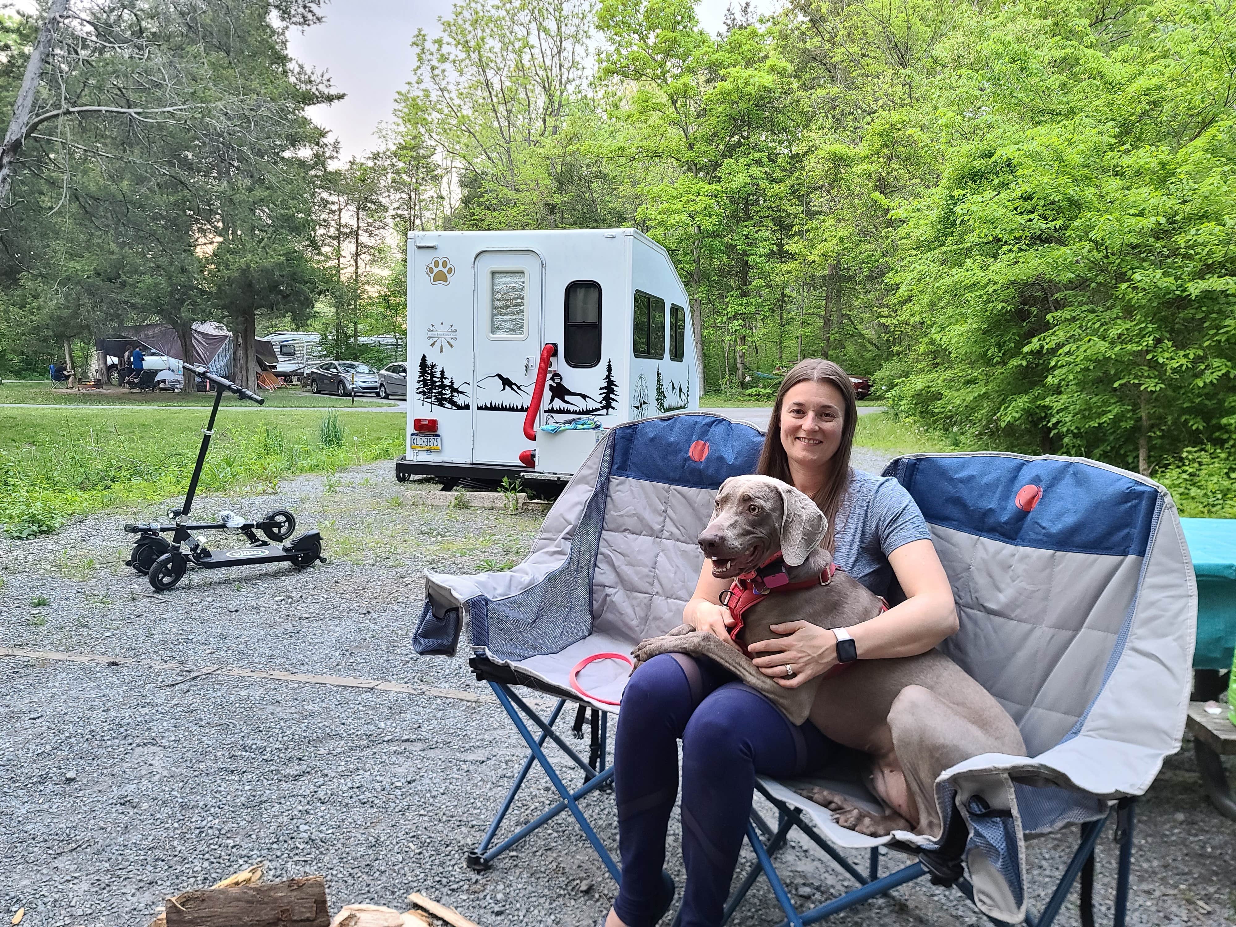 John K.'s photo of rv camping at Gifford Pinchot State Park Campground near Biglerville, PA