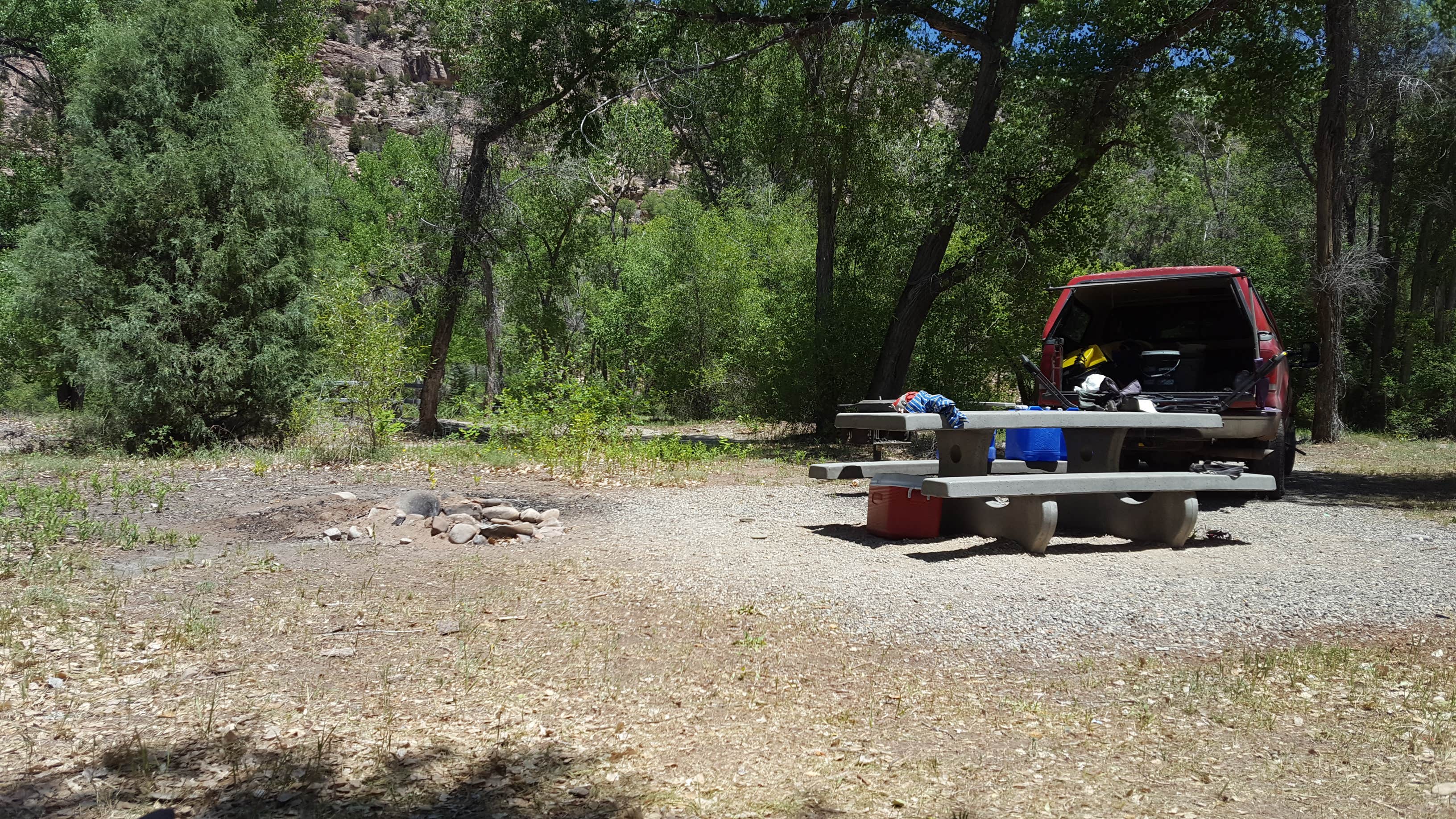 Camper-submitted photo at Ledges Cottonwood Campground near Norwood, CO