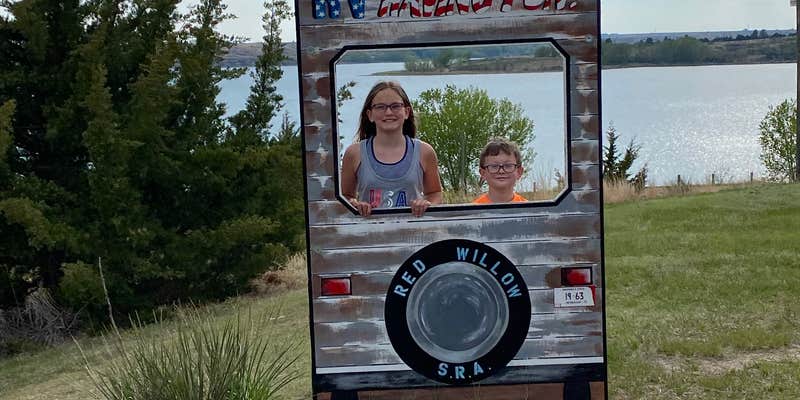 Camper submitted image from Willow View Campground — Red Willow Reservoir SRA