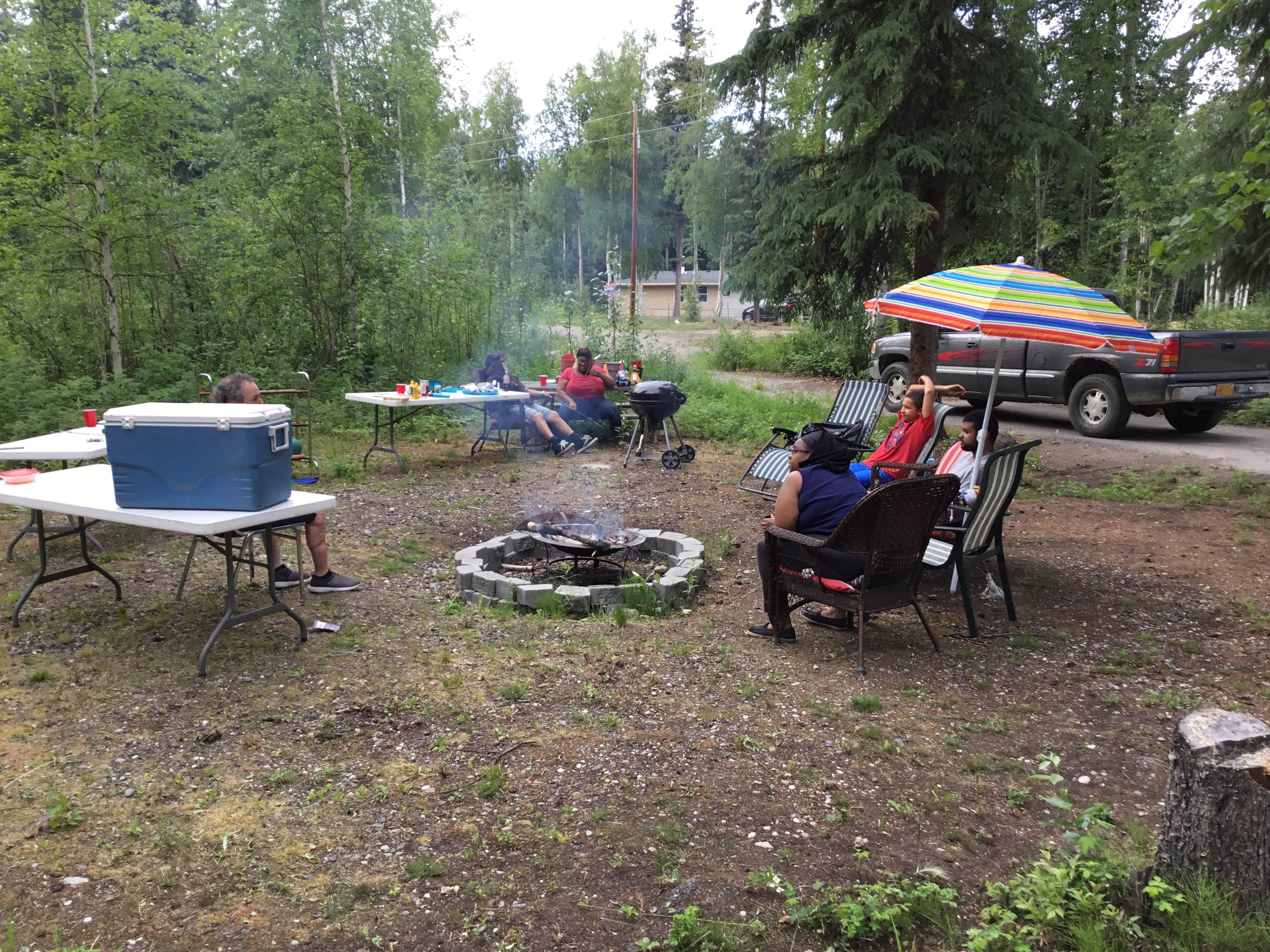 Camping near Chena Hot Springs Resort: River Park Campground, Badger, Alaska