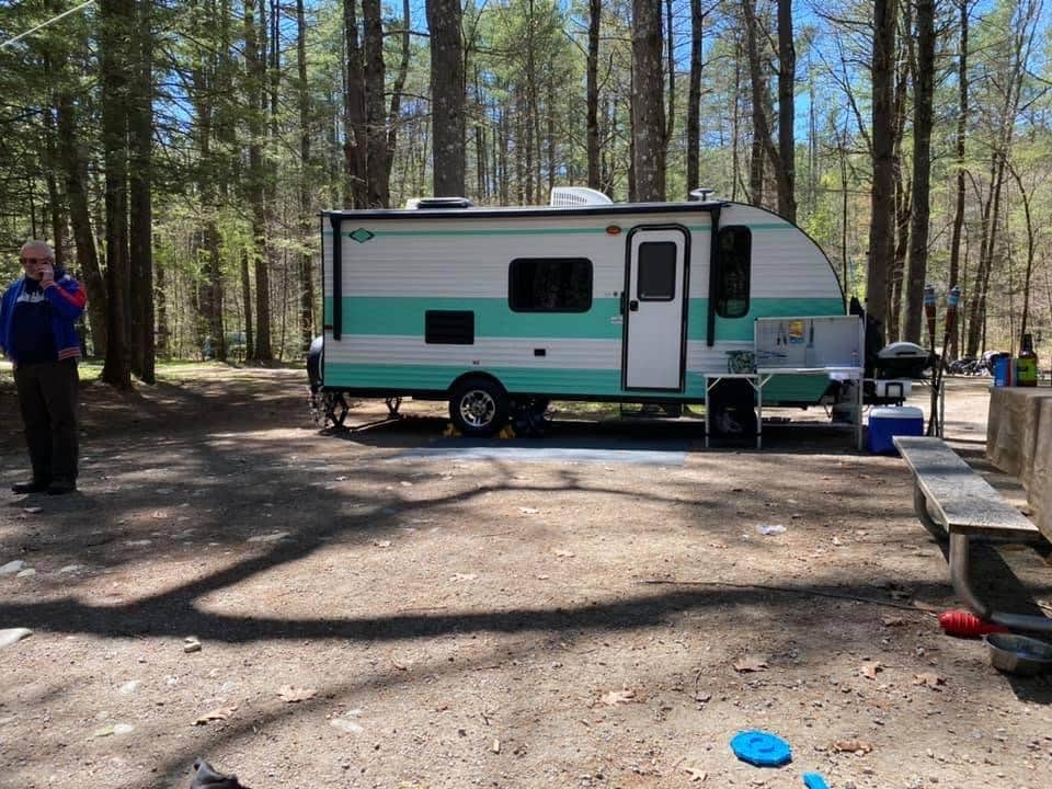 Camper-submitted photo at Austin Hawes Memorial Campground — American Legion State Forest near Northfield Brook Lake