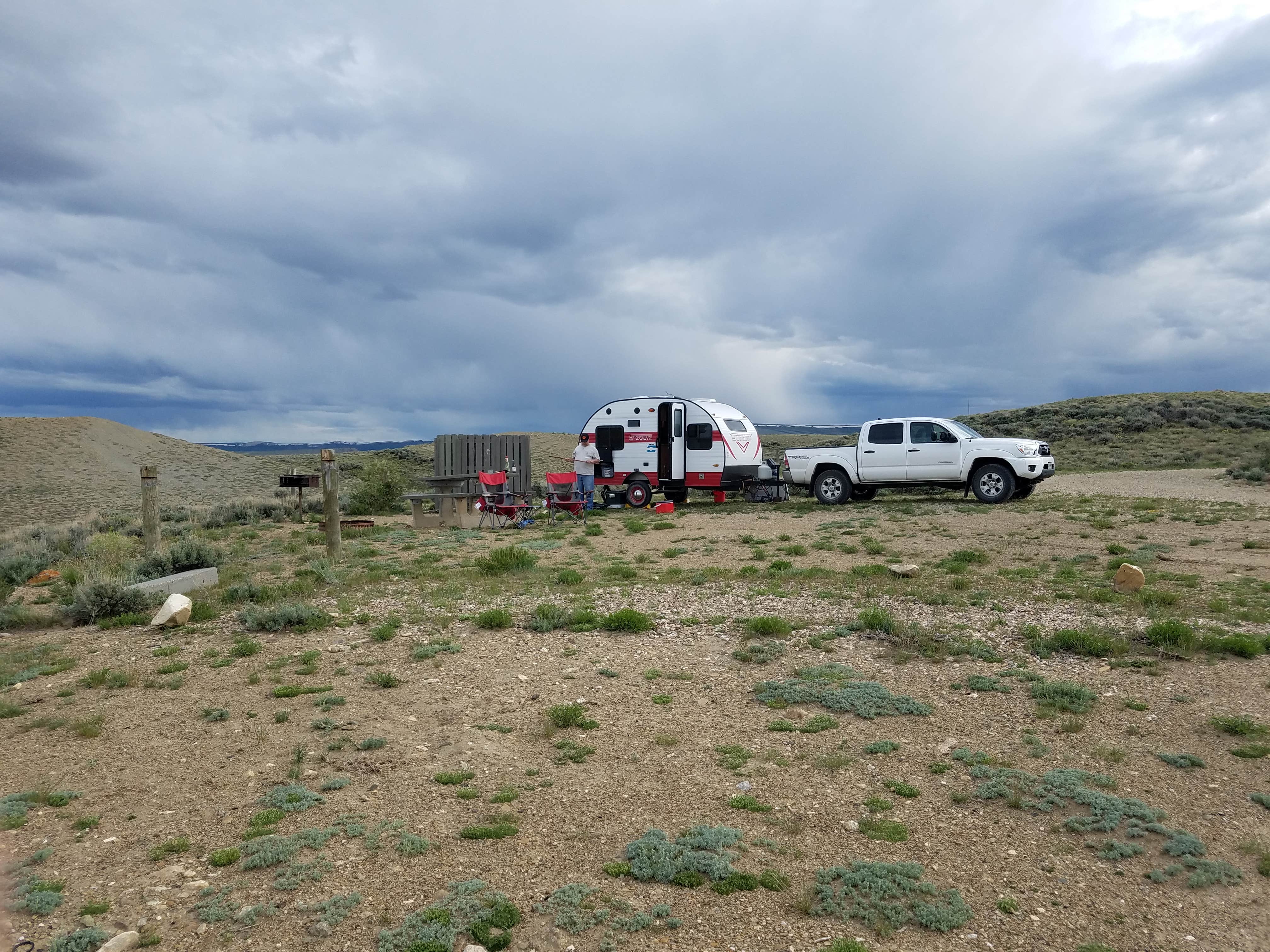 Storm coming in