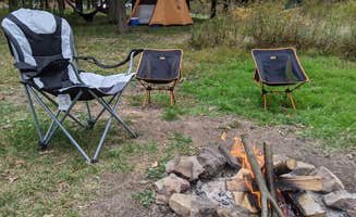 Jennifer's photo of tent camping at Possum Tail Farm Camp near Rices Landing, PA