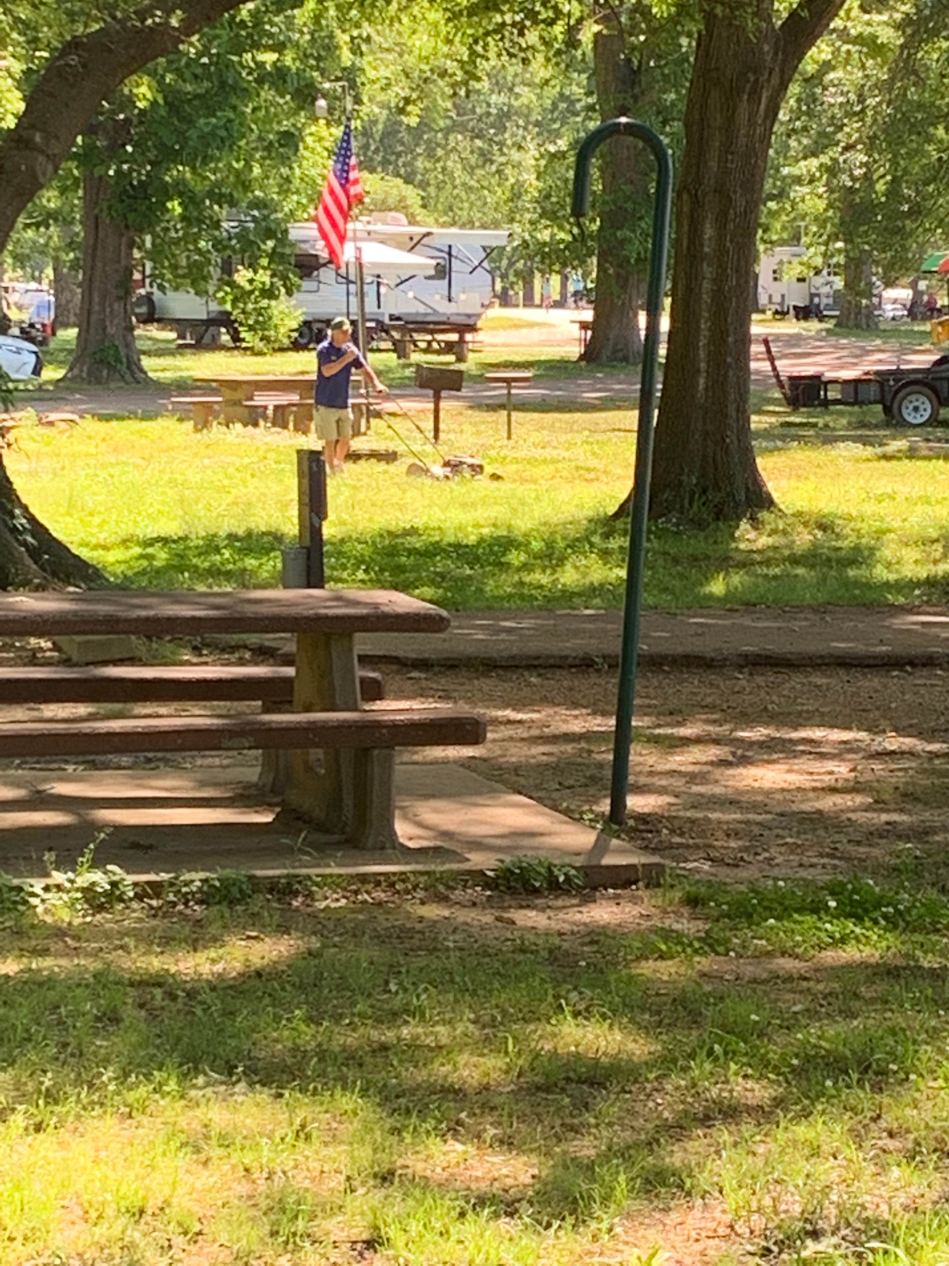 Camper-submitted photo at Oak Grove - John W. Kyle State Park near Sardis, MS